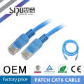 Precio de fábrica de buena reputación 4 pares de cobre pelado SIPUO mejor precio 0,57 mm Patch Cables Cat6